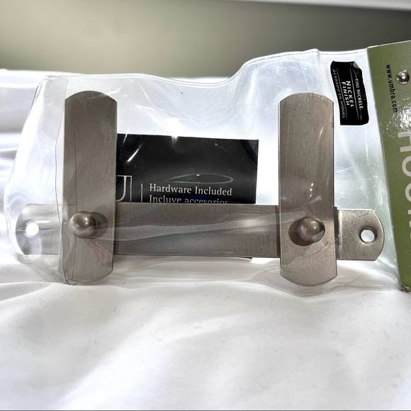 NWT multiples available! UMBRA Vintish double wall hooks brushed nickel … - Picture 10 of 12